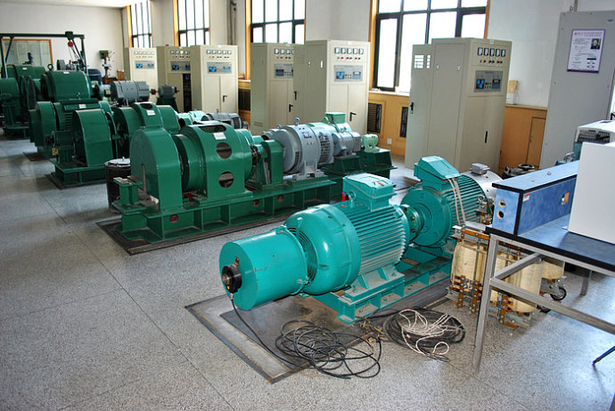 林口某热电厂使用我厂的YKK高压电机提供动力